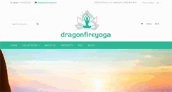 Desktop Screenshot of dragonfireyoga.com